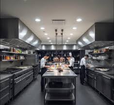 clean commercial kitchen