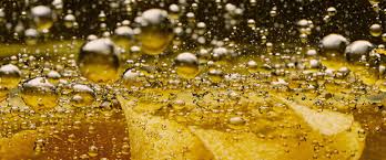 Frying oil with gold yellow clean colors pure frying oil