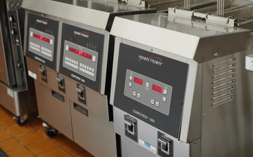 different sized commercial deep fryers for restaurants