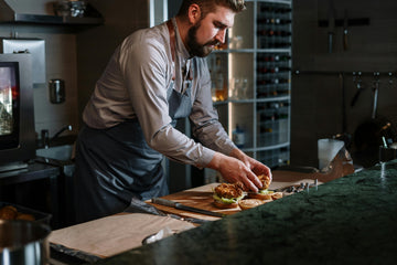 chef making a delicious meal purimax