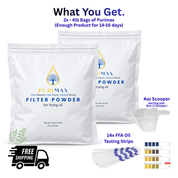 14-Day PuriMax™ Fryer Oil Filter Powder Trial